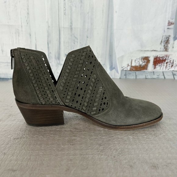 Vince Camuto Gray Ankle Boots - Picture 4 of 8